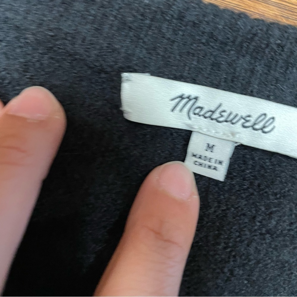 Madewell Fremont Pullover Sweater in Colorblock - Picture 6 of 8